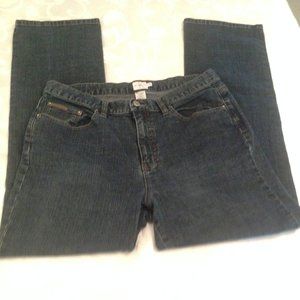 Calvin Klein Boot Cut Size 14 Five Pocket Jeans